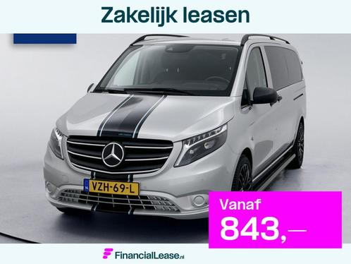 Mercedes-Benz Vito 114 CDI Extra Lang DC 19" inch AMG Dubbel, Auto's, Bestelauto's, Bedrijf, Lease, Financial lease, ABS, Achteruitrijcamera