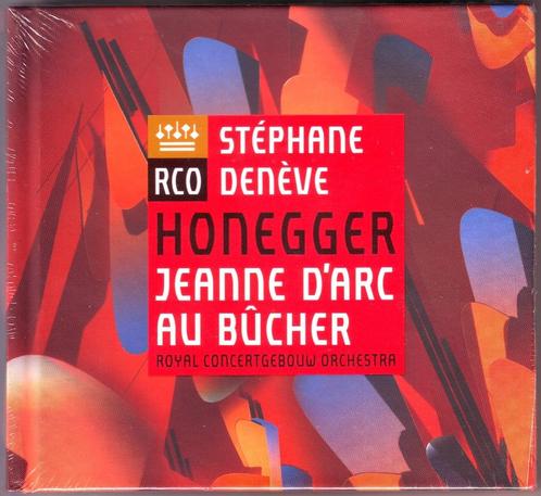 Honegger: Jeanne d’Arc au bûcher RCO Denève - nieuw in seal, Cd's en Dvd's, Cd's | Klassiek, Nieuw in verpakking, Vocaal, Met libretto