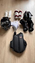 Teakwondo complete beschermingsset voor kind, Taekwondo, Vechtsportbescherming, Ophalen of Verzenden, Zo goed als nieuw