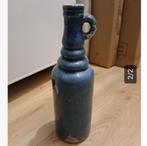 Vaas, Huis en Inrichting, Ophalen, Blauw, Aardewerk of Porselein, Zo goed als nieuw