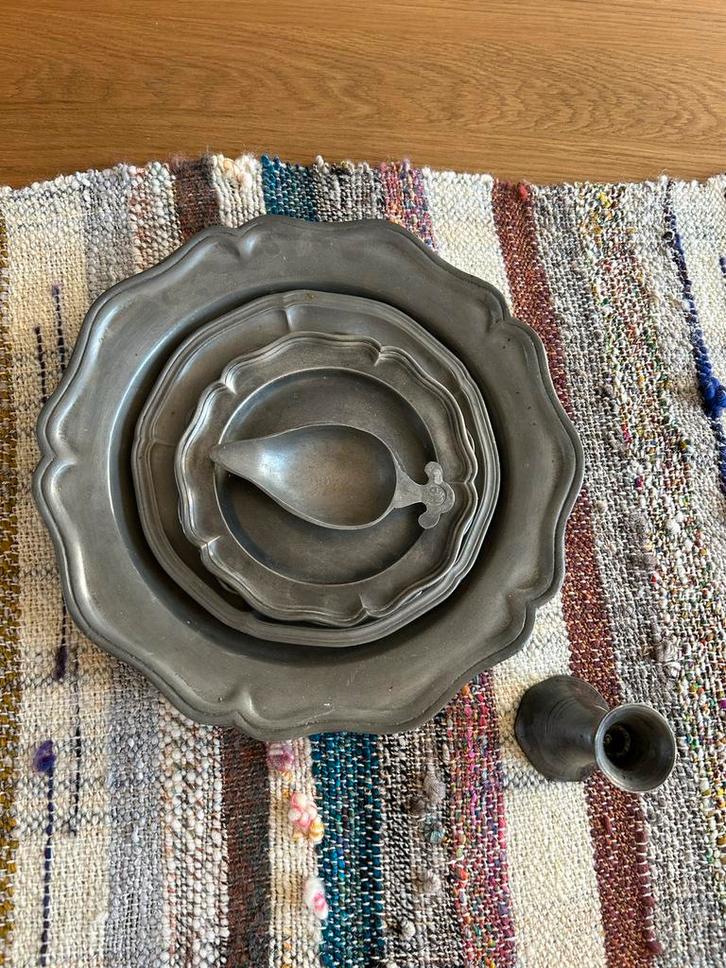 Antiek Koper en Tin WOI Collectie, Antiek en Kunst, Antiek | Tin, Ophalen of Verzenden