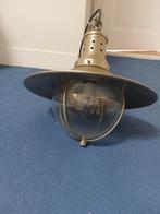 industriele hanglamp riviera maison, Huis en Inrichting, Lampen | Hanglampen, Ophalen, Gebruikt, 50 tot 75 cm, Glas
