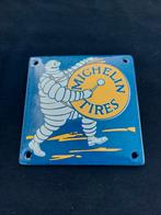 Emaille Michelin reclamebordje, Verzamelen, Merken en Reclamevoorwerpen, Ophalen of Verzenden, Gebruikt, Reclamebord