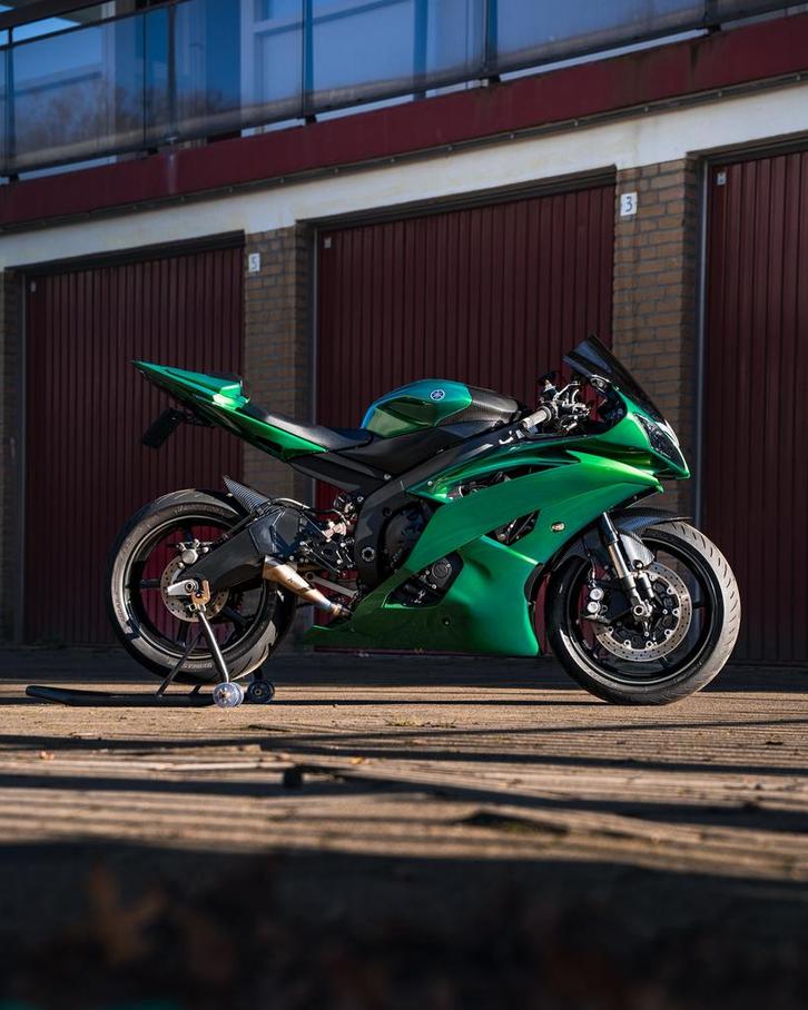 Unieke Yamaha R6!!, Motoren, Motoren | Kawasaki, Particulier, Super Sport, meer dan 35 kW, 4 cilinders, Motorrijbewijs A, Sportuitlaat