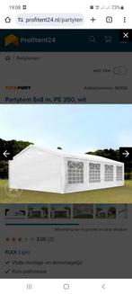 Stevige partytent 5x8 meter, Tuin en Terras, Partytenten, Ophalen, Zo goed als nieuw