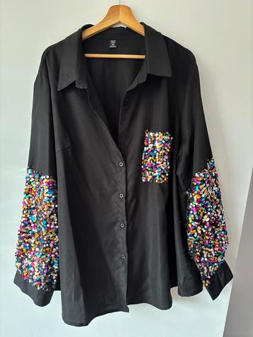 Blouse met pailletten maat 48 beschikbaar voor biedingen