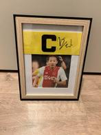 Fitz Jim Gesigneerde Ajax Aanvoerdersband Ingelijst, Ophalen of Verzenden, Zo goed als nieuw, Clubaccessoires