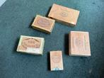 Sigarenkistjes, Verzamelen, Rookartikelen, Aanstekers en Luciferdoosjes, Ophalen of Verzenden, Gebruikt, Tabaksdoos of Verpakking