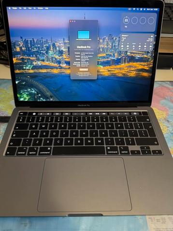 Macbook Pro 2020 13" Spacegrey - 2 USB-C Ports beschikbaar voor biedingen