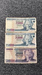 Oude turkse lira, Ophalen, Overige landen