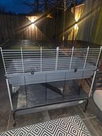 Konijnenhok dubbel van Ferplast, Dieren en Toebehoren, Knaagdieren en Konijnen | Hokken en Kooien, Ophalen, 90 cm of meer, Hok