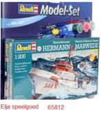 Revell 1:200 65812 DGzRS Hermann Marwede Model Set / boot, Nieuw, Revell, Ophalen of Verzenden, 1:200 of kleiner