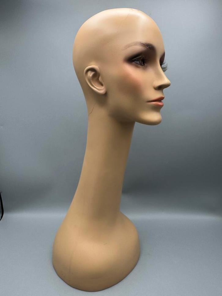 Vintage hoofd paspop, Verzamelen, Retro, Huis en Inrichting, Ophalen of Verzenden