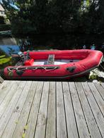 Zodiac boot met een 8pk 2takt, Watersport en Boten, Rubberboten, Ophalen, Aluminium, Gebruikt, Zodiac