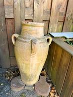 Brocante stenen kruik (76 cm hoog), Tuin en Terras, Ophalen, Gebruikt