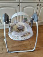 Elektrische inklapbare wip/schommel stoel. Little World, Gebruikt, Wipstoel, Met gordel(s) of riempje(s), Ophalen