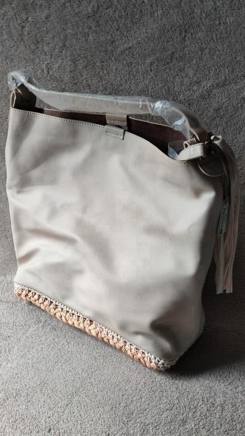 NIEUW Yaya Women tas, shopper, strandtas, tote - zandkleur, Sieraden, Tassen en Uiterlijk, Tassen | Damestassen, Zo goed als nieuw