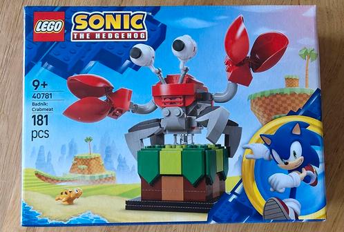 LEGO 40781, Badnik: Crabmeat, Sonic the Hedgehog, Kinderen en Baby's, Speelgoed | Duplo en Lego, Nieuw, Ophalen of Verzenden