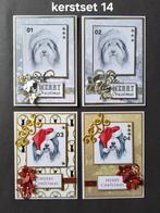 Set 14 Hangemaakte kerstkaarten, Ophalen of Verzenden, Nieuw, Kerst