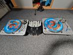 Akiyama Acura Draaitafels + Reloop Mixer LP speler, Ophalen, Gebruikt, Dj-set, Reloop