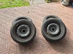 Set Winterbanden 195/60R16 op stalen velg, Auto-onderdelen, Banden en Velgen, Ophalen, Gebruikt, 16 inch, Banden en Velgen