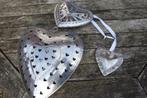 Metalen hartjes decoratie, Huis en Inrichting, Ophalen of Verzenden, Gebruikt