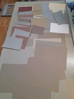Reststukken pastelpapier - pastelmat mi teintes velour etc, Ophalen of Verzenden