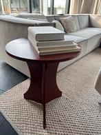 Burgundy rode bijzettafel/plantentafel - 47,5 cm, 45 tot 60 cm, Minder dan 55 cm, ', Rond