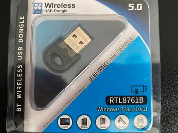 Wireless USB dongle, nieuw, RTL8761B, Bluetooth beschikbaar voor biedingen