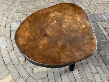 HK living bijzettafel boom zwart 46x65x65 beschikbaar voor biedingen