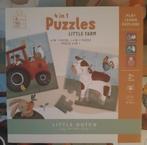 puzzel Little Dutch - Little Farm 4 in 1 puzzel boerderij, Ophalen of Verzenden, 10 tot 50 stukjes
