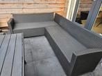 Tuinset met kussens en tafel, Ophalen, Gebruikt, Bank