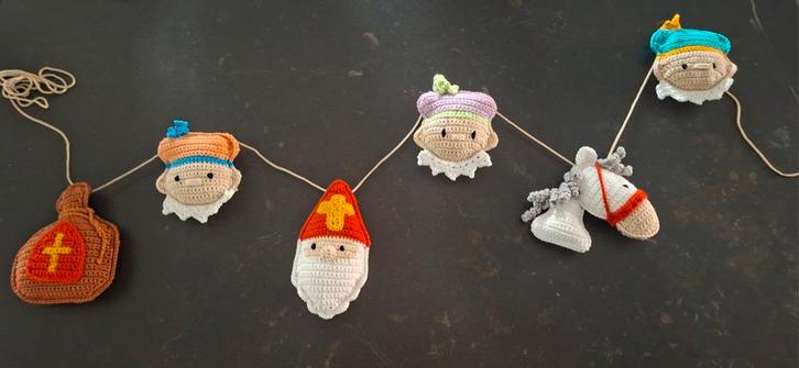 Handgemaakte Sintslinger of Deurhanger, Diversen, Sinterklaas, Nieuw, Ophalen of Verzenden