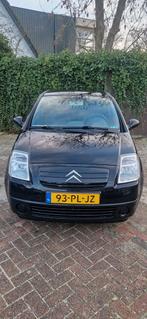 Citroën C2 1.1 I 2004 Zwart, Auto's, Citroën, Voorwielaandrijving, 450 kg, 525 kg, 31 €/maand