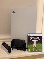 Playstation 5 Disc Edition met FC25 en laadstation, Spelcomputers en Games, Spelcomputers | Sony PlayStation 5, Ophalen, Zo goed als nieuw
