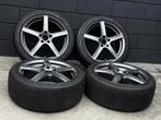18 inch Dezent TY - Skoda Octavia 5x112 ET50 Bridgestone, Ophalen, 18 inch, Banden en Velgen, Winterbanden