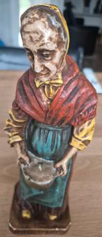 Oude Kniertje beeldje, Ophalen of Verzenden, Gebruikt, Mens