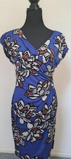 Coast jurk maat 12 / 40 Blauw met bloemen, Maat 38/40 (M), Blauw, Ophalen of Verzenden, Zo goed als nieuw