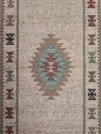 Vintage oosters tapijt aztec pastel crème Perzisch 61x111cm, 50 tot 100 cm, 100 tot 150 cm, Perzisch vintage oosters HYPE, Gebruikt