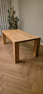 FiSiC houten eetkamertafel, Ophalen, 50 tot 100 cm, Zo goed als nieuw, Vijf personen of meer