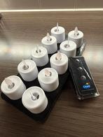 Duni LED Lampjes - 3x Gebruikt (ZGAN), Kunststof, Wit, Ophalen of Verzenden, Zo goed als nieuw
