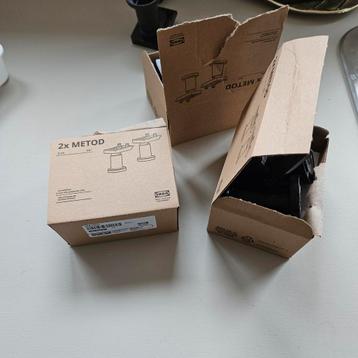 Ikea Metod Pootjes 8 cm - 6 stuks - afbeelding 1