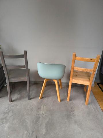 Ikea Ivar stoelen en kuipstoel - afbeelding 3