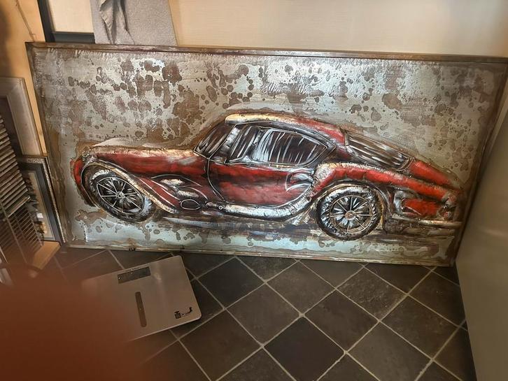 Mooie 3D Wanddecoratie Auto, Huis en Inrichting, Woonaccessoires | Wanddecoraties, Zo goed als nieuw, Ophalen of Verzenden