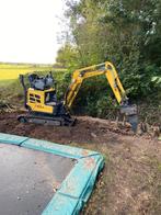Minikraan / minigraver te huur inclusief machinist, Ophalen