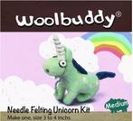 Woolbuddy naaldvilten Unicorn of Zeebra, Nieuw, Ophalen of Verzenden