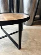 NIEUW Trendy Salontafel Doha 003 Metaal - Mango – Rond, Huis en Inrichting, Tafels | Salontafels, 50 tot 100 cm, Rond, Nieuw, Metaal