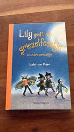 Lily geeft een griezelfeestje en andere griezelverhaaltjes, Ophalen of Verzenden, Zo goed als nieuw, Isabel van Duijne