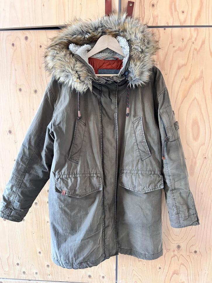 Camel Active Unisex Parka, Kleding | Dames, Jassen | Winter, Gedragen, Maat 38/40 (M), Groen, Ophalen of Verzenden