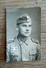 Duitse soldaat foto portret WW2, Ophalen of Verzenden, Landmacht, Duitsland, Foto of Poster